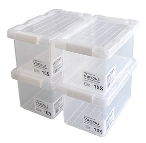 Clothing Storage Clear 4-pcs Made in Japan