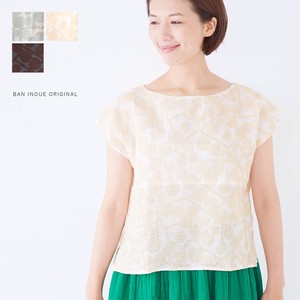 T-shirt T-Shirt Kaya-cloth Tops French Sleeve Made in Japan