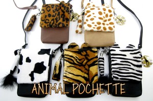 Small Crossbody Bag Animal Print Pochette