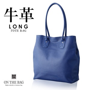 Tote Bag Cattle Leather Men's Made in Japan
