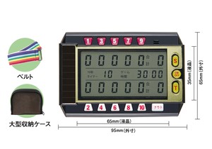 NICHIYO　ニチヨー　サンパワースコア　SP　ゲートボール用ソーラー式得点計算機