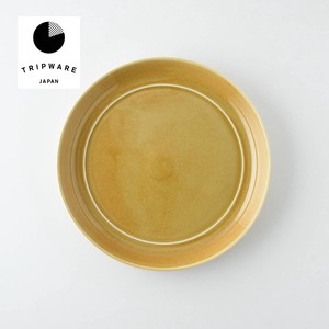 TRIP WARE プレート175 キャラメル[日本製/美濃焼/洋食器/リサイクル食器]