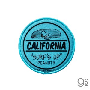 スヌーピー サーフボードステッカー california キャラクター PEANUTS 防水 アウトドア SNP19041