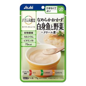 アサヒグループ食品（Asahi） バランス献立 なめらかおかず 白身魚と野菜 クリーム煮