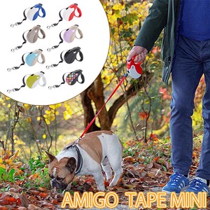 散歩用伸縮 リード 3m アミーゴ テープ MINI AMIGO TAPE