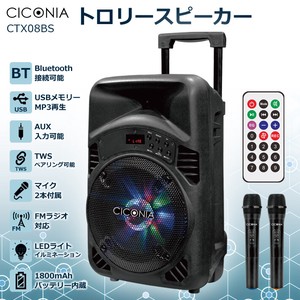 CICONIA トロリースピーカー CTX08BS