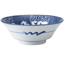 Mino ware Donburi Bowl Sho-Chiku-Bai 7-sun Made in Japan