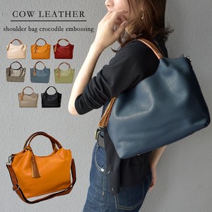 Shoulder Bag Cattle Leather Leather Large Capacity Genuine Leather