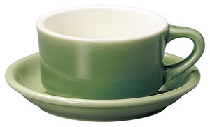 Mino ware Cup Saucer Bird Made in Japan