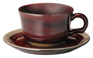 Mino ware Cup Brown Bird Made in Japan