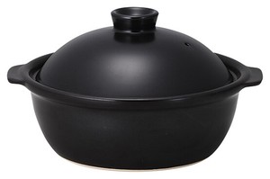 Mino ware Pot black 8-go Made in Japan