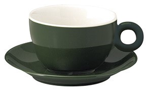 Mino ware Cup & Saucer Set Saucer Green Made in Japan