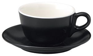 Mino ware Cup & Saucer Set Saucer black Made in Japan