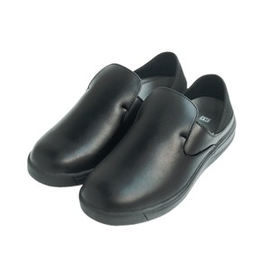 コックシューズ 厨房靴 ベーシック スリッポン TT-4121 BLACK 23.0〜28.0