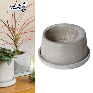 Cement pot　Oval