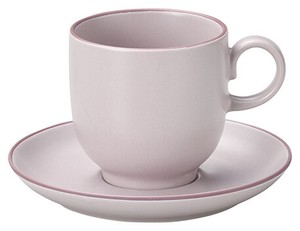 Mino ware Cup & Saucer Set Pink Made in Japan