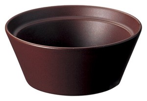[美濃焼]耐熱鍋 15cm切立ボール（身）（鉄赤）[食器 日本製]