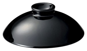 [美濃焼]耐熱鍋 6.0蒸し鍋（フタ）（黒つや）[食器 日本製]