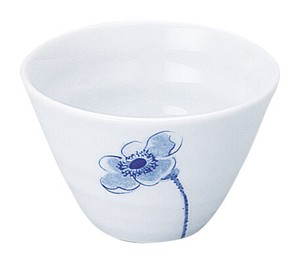 Mino ware Cup/Tumbler Poppy Small Blue Ripple Made in Japan