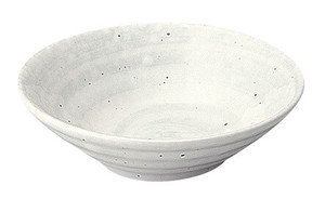 [美濃焼] 白萩 ﾘｯﾌﾟﾙ3.5鉢 [食器 日本製]