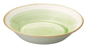 Mino ware Main Dish Bowl Young Grass Made in Japan