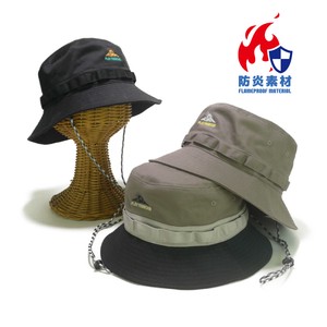 ★年間品　SHC−難燃性アウトドア刺繍アドベンチャーハット　ヤング帽子