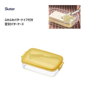 密封バターケース ふわふわバターナイフ付き スケーター PBJ1F