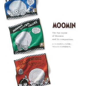 【北欧雑貨MOOMIN】ムーミン ボトムシリーズ ミニ・ウォッシュ・フェイスタオル
