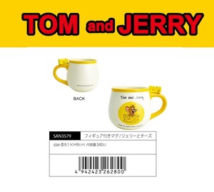 Mug Tom and Jerry Figure
