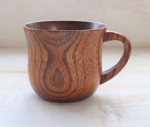 コーヒー・紅茶・エスプレッソの入れ物に最適！【木製】wooden/マグカップ小　うるし塗り