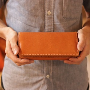 Long Wallet Soft Leather 5-colors Made in Japan