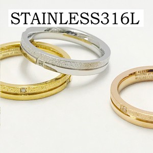 【ステンレス316L】サージカルリング | ステンレスリング | 指輪 | ring SGR-15094