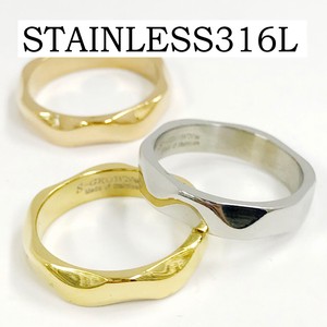 【ステンレス316L】サージカルリング | ステンレスリング | 指輪 | ring SGR-15101