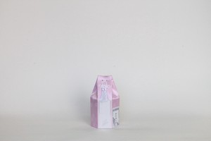 【ペット骨壷・分骨壺】六角袋（サクラ柄）　ピンク　2寸