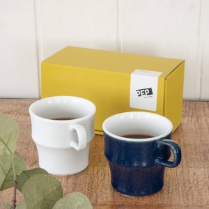 Mino ware Mug Blue [Boxed Gift] Western Tableware Made in Japan