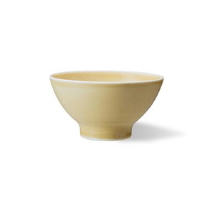 es  rice bowl  黄磁釉