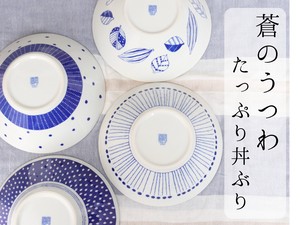Mino ware Donburi Bowl Donburi Pottery 1130cc Made in Japan
