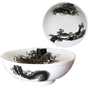 Mino ware Donburi Bowl Pottery 8-sun