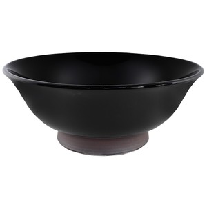 Mino ware Donburi Bowl black Pottery Ramen Bowl Made in Japan