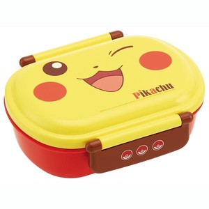 Bento Box Pikachu Antibacterial Face Pokemon Dishwasher Safe