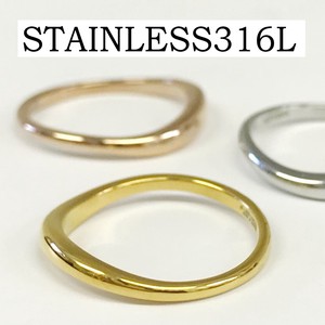 【ステンレス316L】サージカルリング | ステンレスリング | 指輪 | ring SGR-20129
