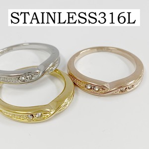 【ステンレス316L】サージカルリング | ステンレスリング | 指輪 | ring SGR-25121