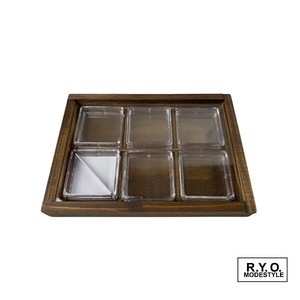 Store Fixture Tabletop Jewelry Display Wooden Small Case