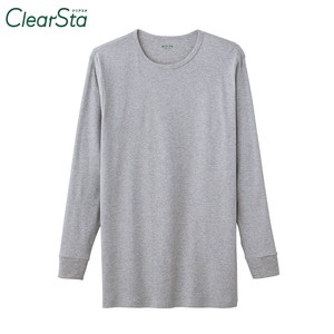 ClearSta/持続抗菌加工SEKグループ　クルーネックロングTシャツ