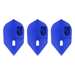 ダーツ フライト ULTIMA DARTS ロゴ シェイプ ブルー L3c (Shape BLUE) | シャンパンリング対応