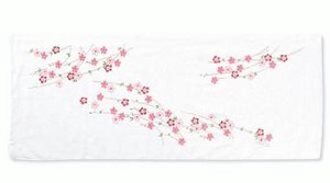 ガーゼ手拭い　満開桜　ピンク 　【日本製ふろしき　ハンカチ　エコ　おしゃれ】