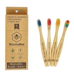Toothbrush Bamboo 4-pcs set