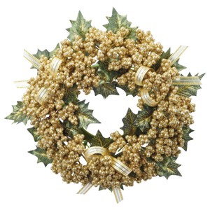 彩か・クリスマスリース　Mini Gold Wreath