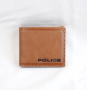 【4色展開】POLICE EDGE［ポリス エッジ］二つ折り財布 (58000)