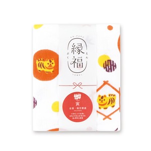 Hand Towel Gauze Towel Senshu Towel Presents Face Tiger Made in Japan